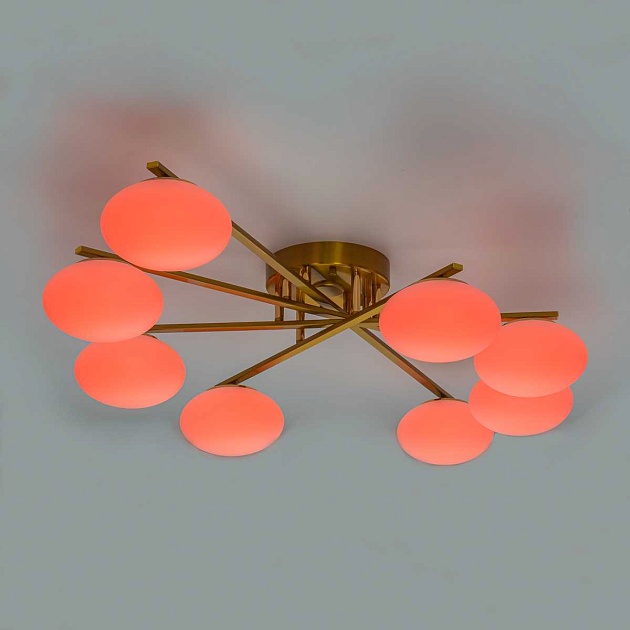 Потолочная светодиодная люстра Citilux Atman Smart CL226A183 изображение 9 Потолочная светодиодная люстра Citilux Atman Smart CL226A183 Фото № 9