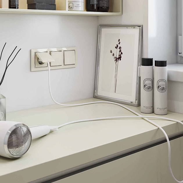 Выключатель Werkel одноклавишный проходной слоновая кость W1112003 4690389155567 изображение 4 Выключатель Werkel одноклавишный проходной слоновая кость W1112003 4690389155567 Фото № 4