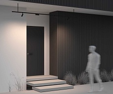 Жесткий подвес Maytoni Outdoor для уличной трековой системы Elasity IP O-TR001-HL-B300 5