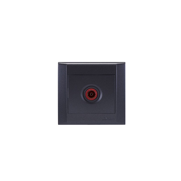 Розетка тv концевая 4db Makel Defne 42050027 Фото № 1