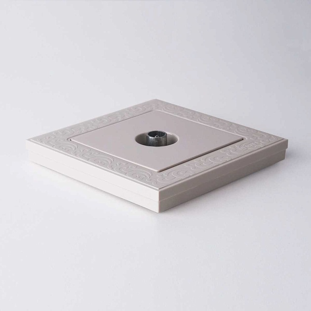 ТВ-розетка проходная Werkel (слоновая кость) W1184003 4690389155819 Фото № 6