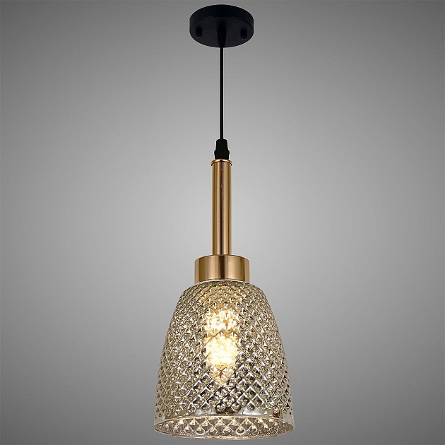 Подвесной светильник Reluce 09011-0.9-01 Smoke Фото № 3