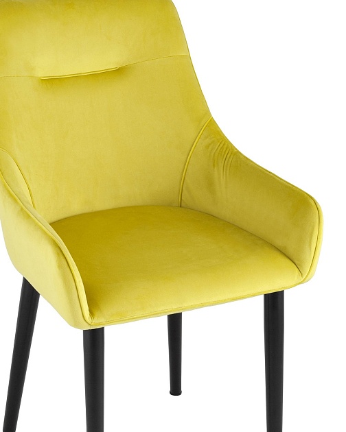 Кухонный стул Stool Group Джоан велюр жёлтый AV 420-H19-08 изображение 7 Кухонный стул Stool Group Джоан велюр жёлтый AV 420-H19-08 Фото № 7