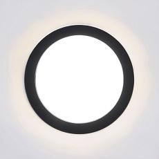 Встраиваемый светодиодный светильник Elektrostandard DSKR80 5W 4200K черный a049707 1