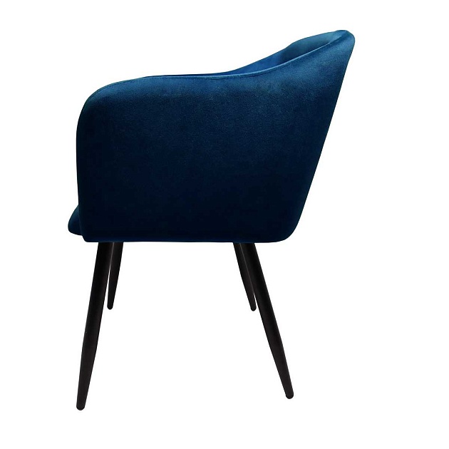 Кресло AksHome Orly синий, велюр 63231 Фото № 4