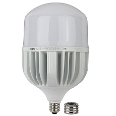 Лампа светодиодная сверхмощная ЭРА E27/E40 150W 4000K матовая LED POWER T160-150W-4000-E27/E40 Б0051795