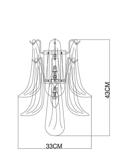 Бра Arte Lamp Maya A4072AP-2GO фото 2