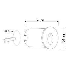 Уличный светодиодный светильник Arte Lamp Piazza A3802IN-1WH 1