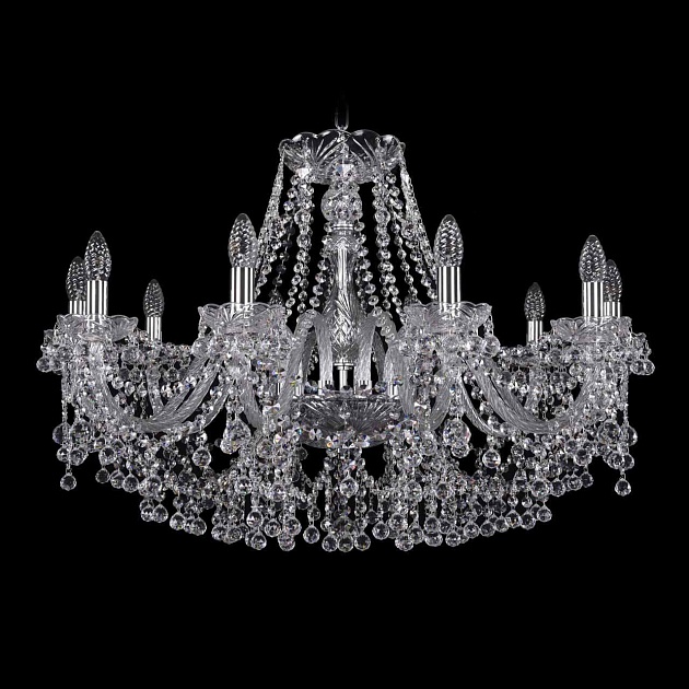 Подвесная люстра Bohemia Ivele 1409/10/300 Ni изображение 1 Подвесная люстра Bohemia Ivele 1409/10/300 Ni Фото № 1