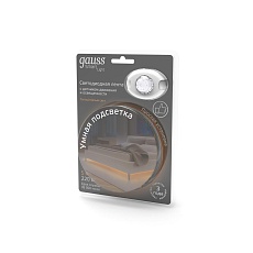 Светодиодная влагозащищенная лента Gauss 4,5W/m 30LED/m 2835SMD теплый белый 1,2M 311011105 2