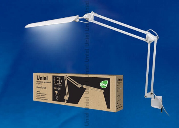 Настольная лампа Uniel TLD-524 White/LED/500Lm/4500K/Dimmer 10610 фото 2