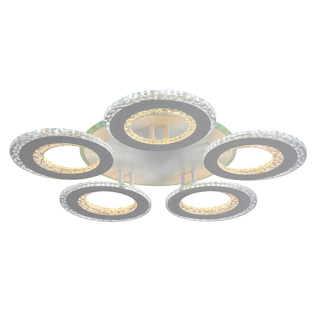 Потолочная светодиодная люстра Profit Light 8043/5 WHT изображение 2 Потолочная светодиодная люстра Profit Light 8043/5 WHT Фото № 2