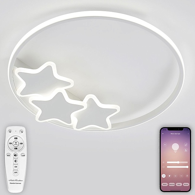 Потолочная люстра Natali Kovaltseva STARS LED LAMPS 81180 изображение 1 Потолочная люстра Natali Kovaltseva STARS LED LAMPS 81180 Фото № 1