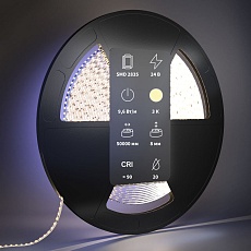 Светодиодная лента Maytoni 9,6W/m 120LED/m 2835SMD теплый белый 50M 201047 2