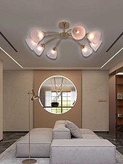 Потолочная люстра Rivoli Debra 9189-308 Б0070151 1