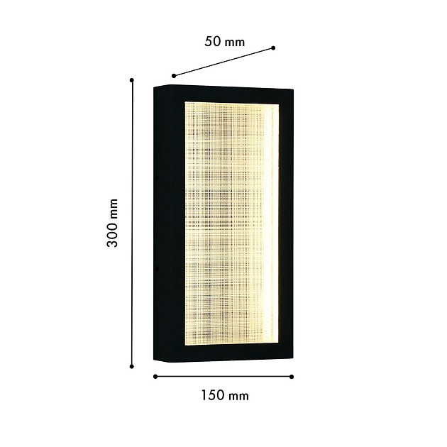 Уличный настенный светодиодный светильник Favourite Mist 4298-1W Фото № 2