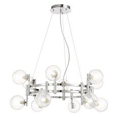 Подвесная люстра Crystal Lux Luxury SP12 Chrome 2