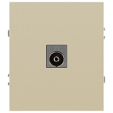 Розетка ЭРА Arktik 16-3101-04 TV одиночная шампань Б0070467