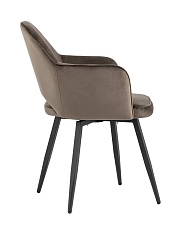 Кухонный стул Stool Group Венера вращающийся велюр коричневый MC16-2F KD HLR-49 3