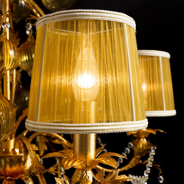 Подвесная люстра Arte Lamp Monarch A1199LM-6GO Фото № 3