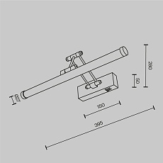 Подсветка Maytoni MIR268WL-L3W3K 3