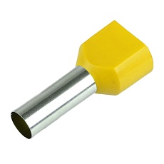 Наконечник штыревой втулочный изолированный НШВИ(2) 6,0-14 (DIY упаковка 25 шт) LD406-6014 50405 5