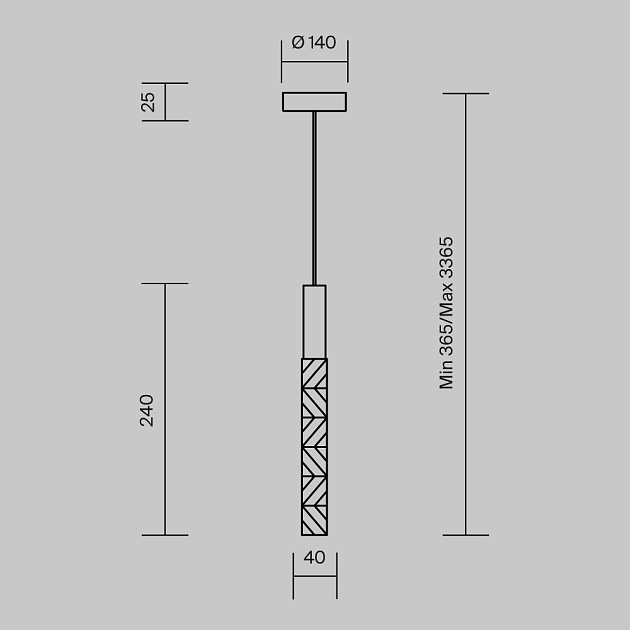 Подвесной светильник Maytoni MOD328PL-L3CH3K изображение 2 Подвесной светильник Maytoni MOD328PL-L3CH3K Фото № 2