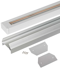 Комплект ЭРА TR-SET-200-1PT-PC WH шинопровод однофазный с профилем для натяжного потолка Б0072544 4