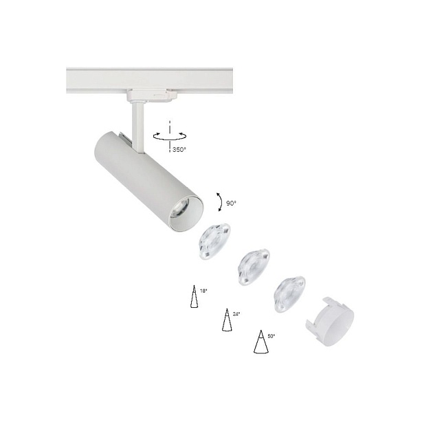 Трековый светодиодный светильник Nowodvorski Milo Led 8765 изображение 4 Трековый светодиодный светильник Nowodvorski Milo Led 8765 Фото № 4