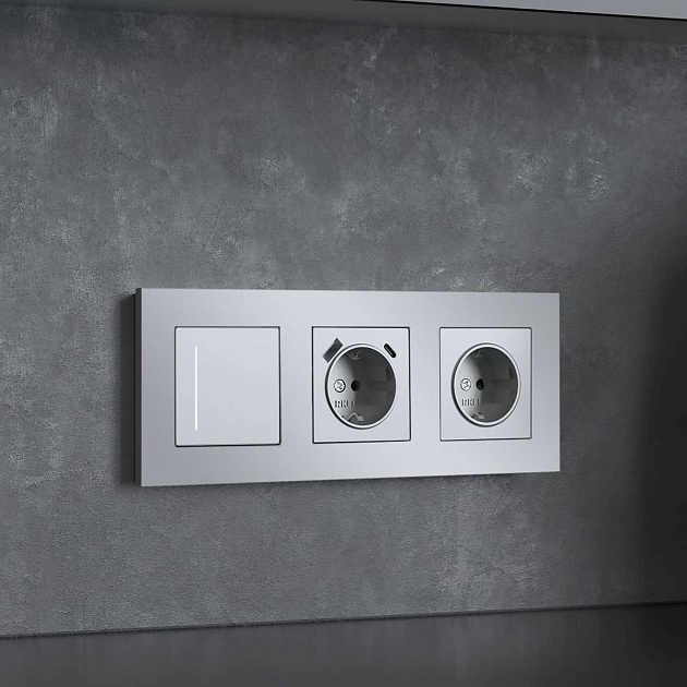 Рамка Werkel 3 поста W0032965 4690389193460 Фото № 2