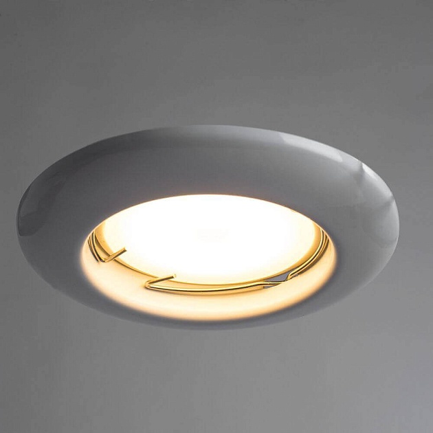 Встраиваемый светильник Arte Lamp Praktisch A1203PL-1WH Фото № 2