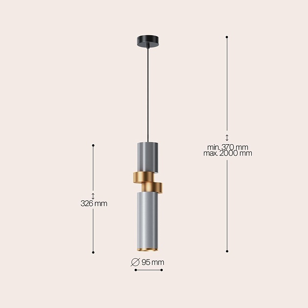 Подвесной светильник Maytoni Palette MOD303PL-01CFL2 Фото № 3