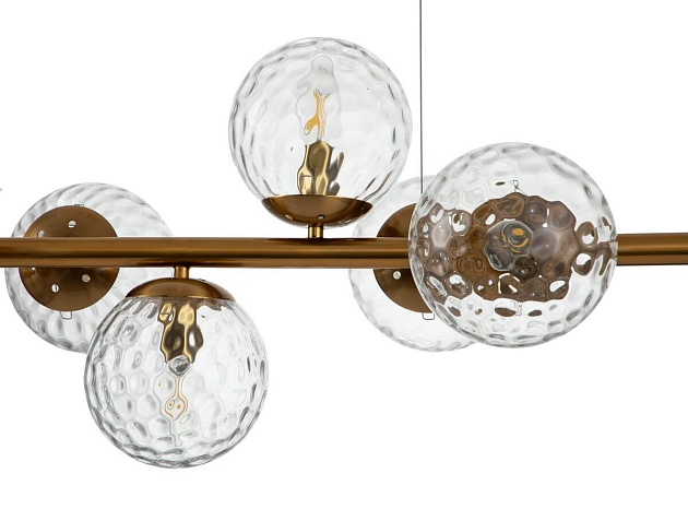 Подвесная люстра Indigo Cocoon 11008/9P Brass V000123 Фото № 4