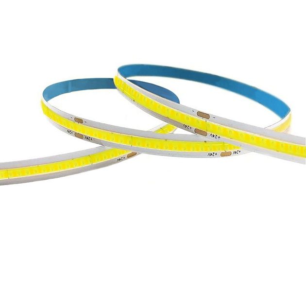 Светодиодная лента Apeyron 10W/m 560LED/m COB теплый/холодный белый 5M 00-492 изображение 2 Светодиодная лента Apeyron 10W/m 560LED/m COB теплый/холодный белый 5M 00-492 Фото № 2