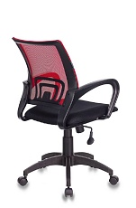 Офисное кресло Бюрократ CH-695N/R/TW-11 спинка сетка красный TW-35N сиденье черный TW-11 3