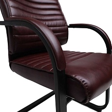 Офисный стул AksHome Augusto коричневый + черный 87589 2