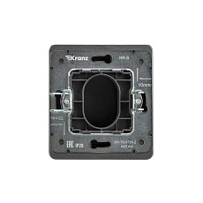 Вывод кабеля ROUND титан KRANZ KR-78-0736-2 4