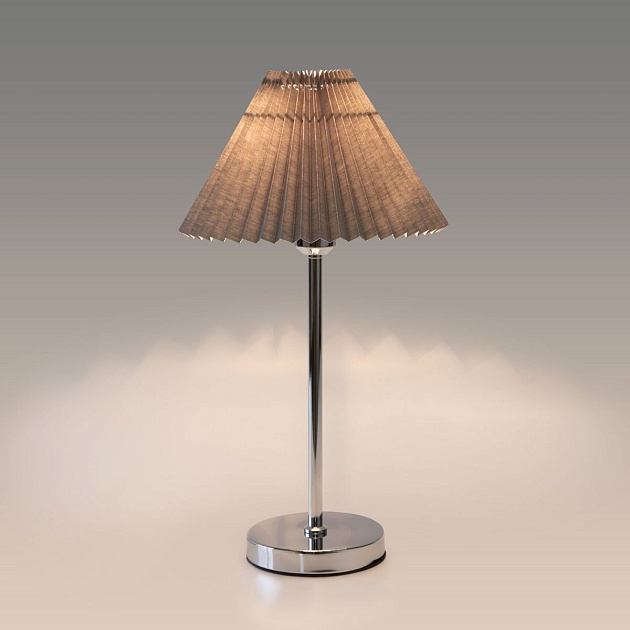 Настольная лампа Eurosvet Peony 01132/1 хром/графит фото 8