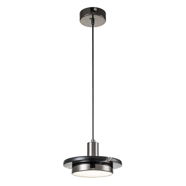 Подвесной светильник Escada 10260/1 LED*12W Black/Black marble Фото № 1