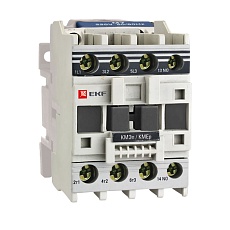 Контактор КМЭп малогабаритный 12А 24В DC 1NC EKF PROxima ctr-s-12-24-1nc-p
