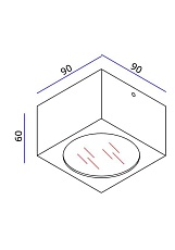 Потолочный светодиодный светильник Lucide Lily 17996/01/31 2