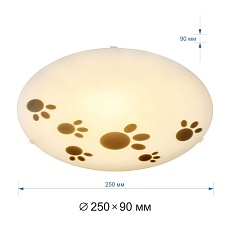 Настенно-потолочный светильник Apeyron 16-182 1