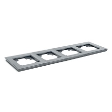 Рамка 4-постовая Stekker Катрин графит GFR00-7004-06 39542 2