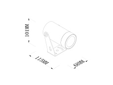 Ландшафтный светильник Lumker Фокус GW-SP-GR-6-WW 045669 1