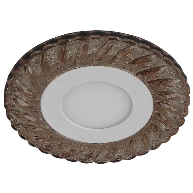 Встраиваемый светильник ЭРА с подсветкой DK LED 15 CHP/WH Б0036496 Фото № 1