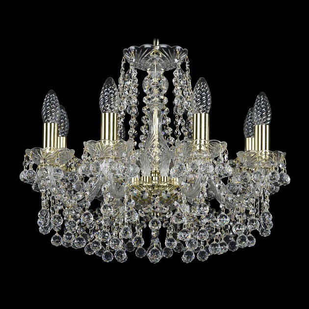 Подвесная люстра Bohemia Ivele 1409/8/160 G Фото № 1