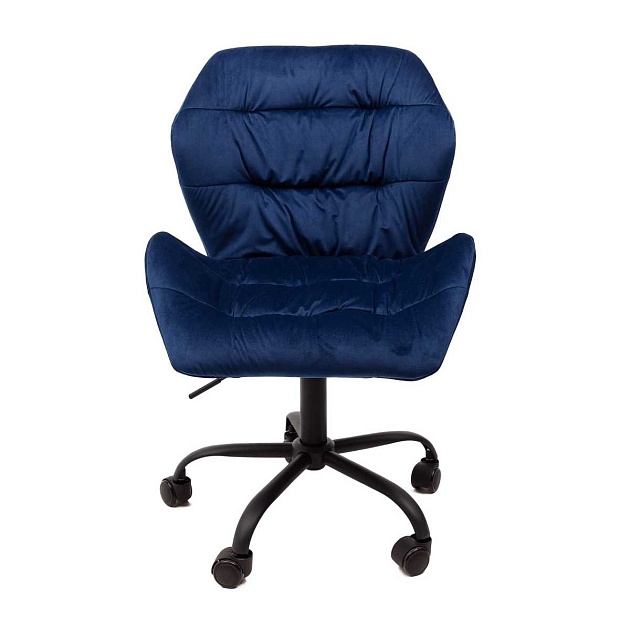 Поворотное кресло AksHome Yukon темно-синий, велюр 81485 изображение 8 Поворотное кресло AksHome Yukon темно-синий, велюр 81485 Фото № 8