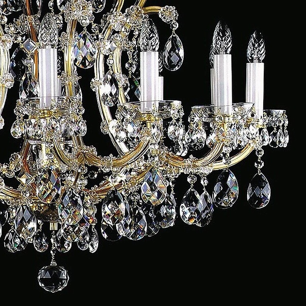 Подвесная люстра Artglass Maria Terezia 12 Vachtle CE Фото № 2