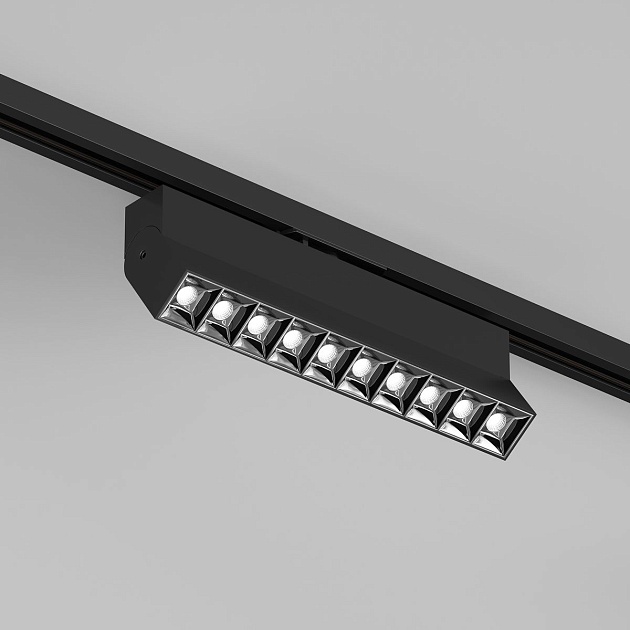 Трековый светодиодный светильник Denkirs Edder DK6646-BK Фото № 1