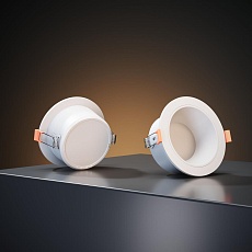 Встраиваемый светодиодный светильник Elektrostandard Basic 25082/LED 7W 4200K белый a062940 1